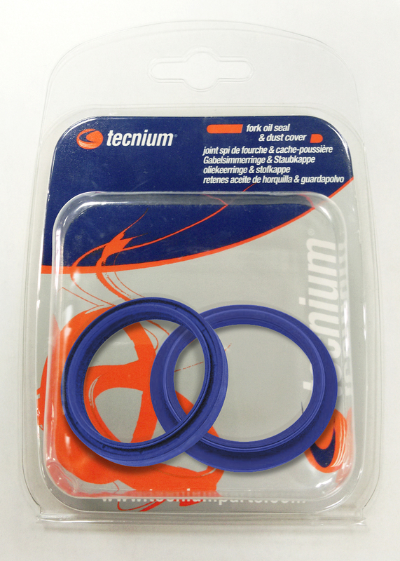 Tecnium Blue Label set of fork dust caps - Showa 49