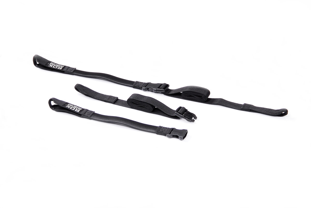 ROK Straps 2 sangles réglables noir 500-1500 mm