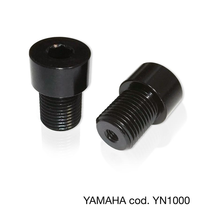 Adaptateur de guidon Barracuda pour protection de levier et rétroviseur de guidon pour les naked bikes Yamaha