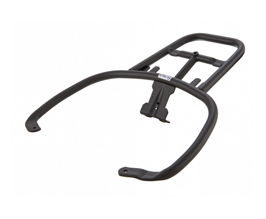 Rear luggage rack for Vespa Primavera /Sprint /Elettrica 50-150ccm, black glossy