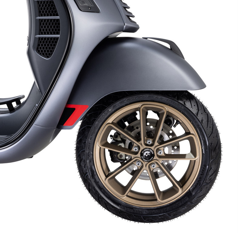 Felge vorne/hinten 13” für Vespa GTS/​GTS Super/​GTV/​GT 60/​GT/​GT L 125-300ccm, bronze matt