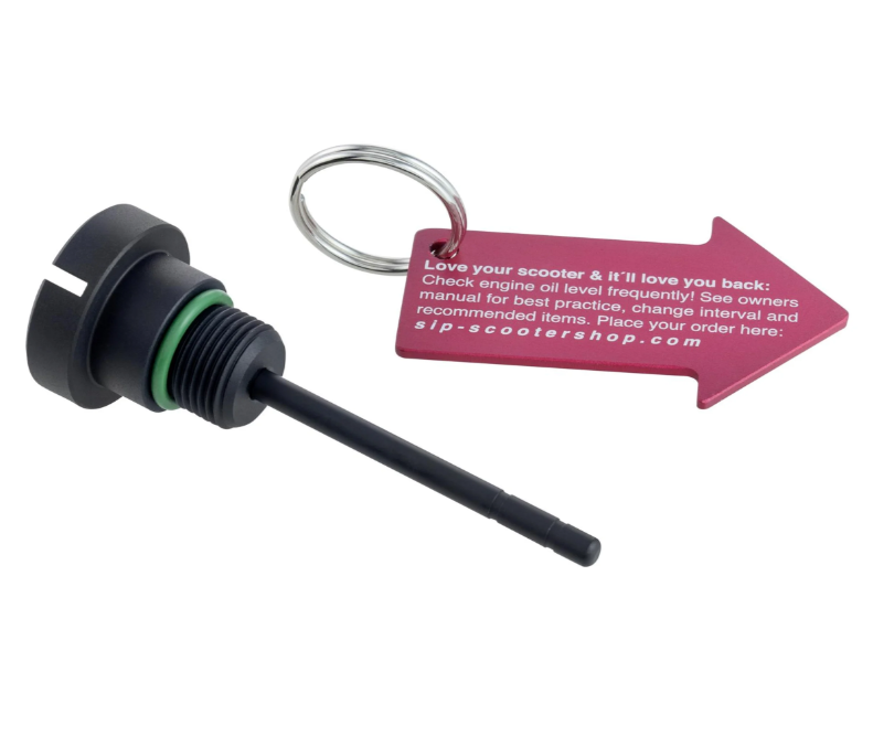 Oil filler plug engine oil for Vespa GTS Super 125cc 4T LC Euro 3 (09-16), black matt
