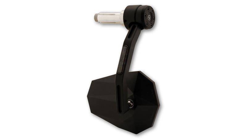 HIGHSIDER pro STEALTH-X7 Lenkerendspiegel mit LED-Blinker (1Stck.)