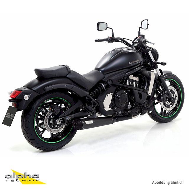 ARROW complete exhaust system REBEL for Kawasaki Vulcan S650 2014-2016, stainless steel