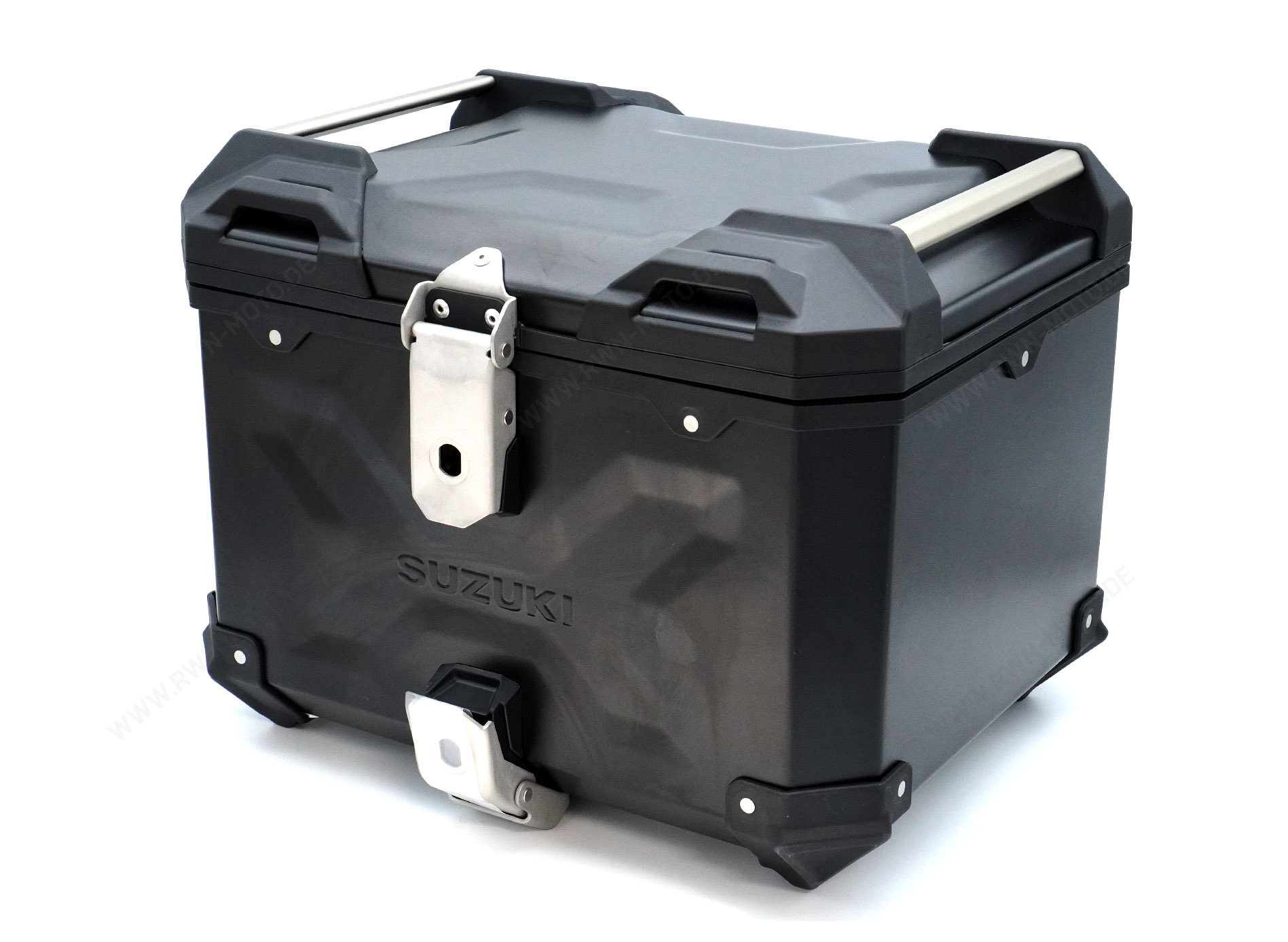 Top-Case, Aluminium, Schwarz für Suzuki V-Strom 1050