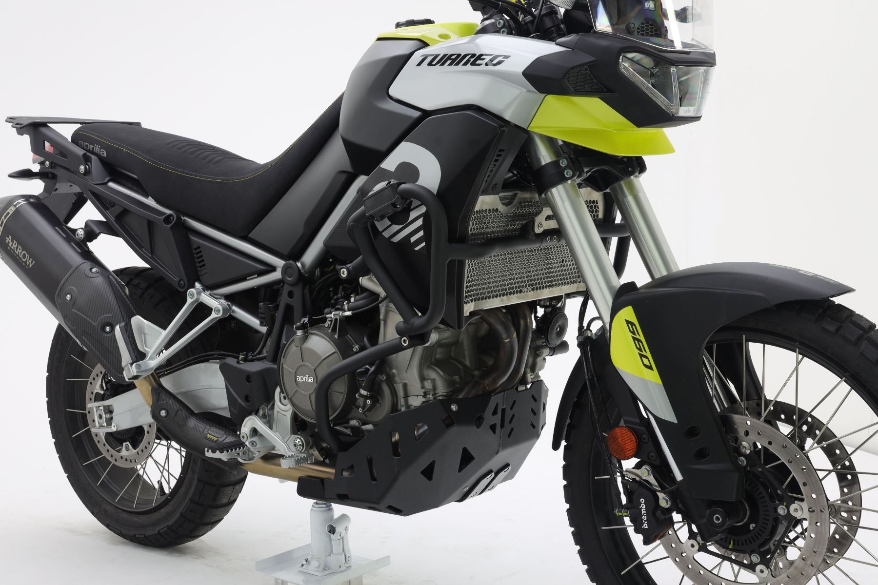 Arceau de protection noir pour Aprilia Tuareg 660