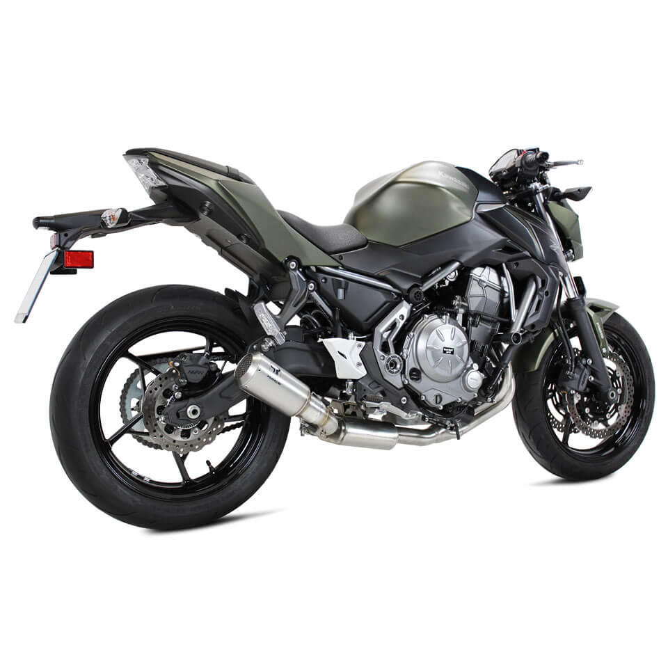 IXRACE MK2 Komplettanlage Kawasaki Z 650 /650 Ninja (17-19), Edelstahl, E-geprüft, Euro4