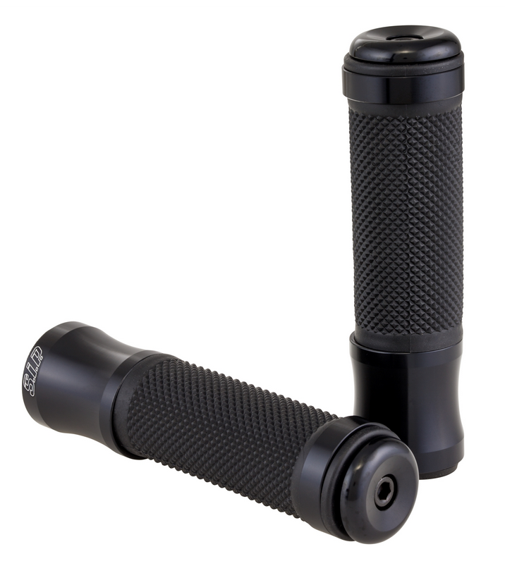 Griffe Ø 24/24 mm, L 125 mm für Vespa PX 125-200ccm, schwarz glänzend