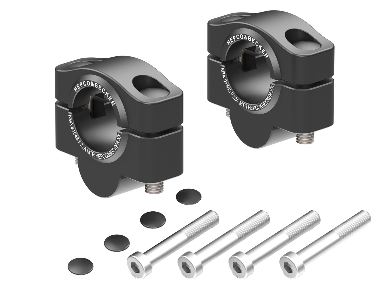 Lenkererhöhung H=20 mm für Honda VFR 1200 X Crosstourer (12-20) Hepco & Becker