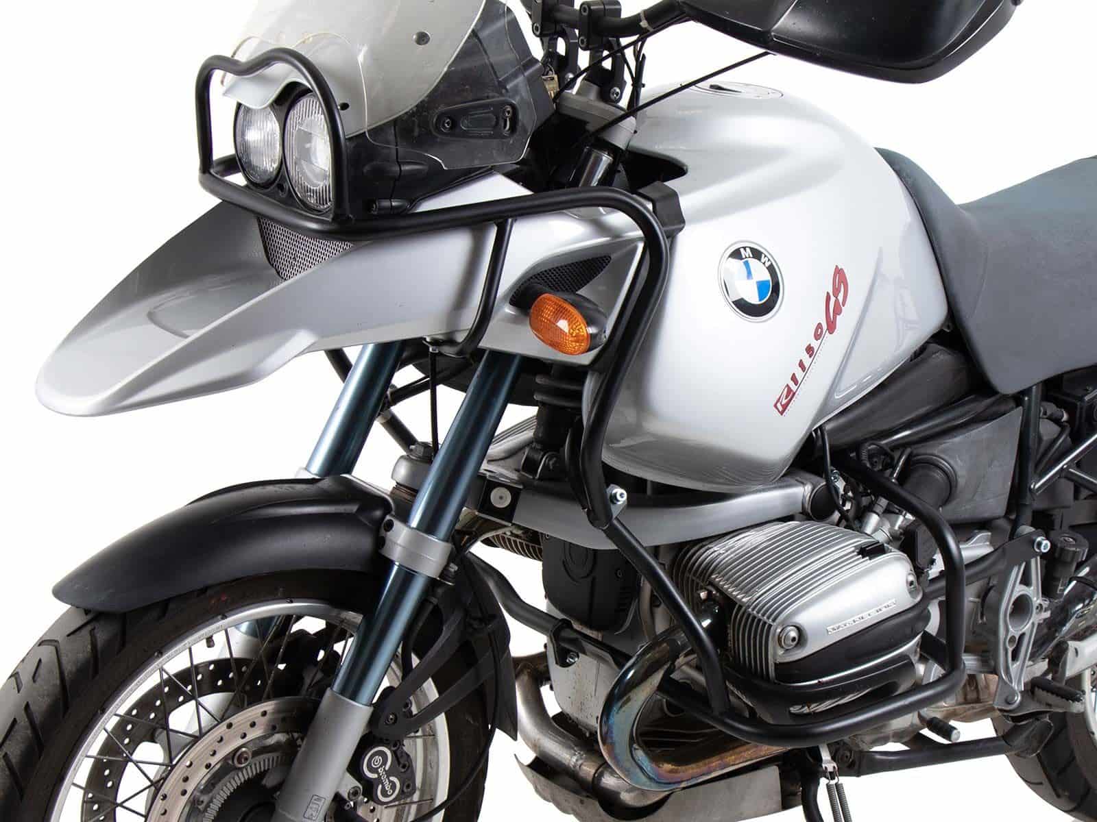Arceau de protection du réservoir noir pour combinaison avec l'arceau de protection du moteur pour BMW R 1150 GS (00-04)