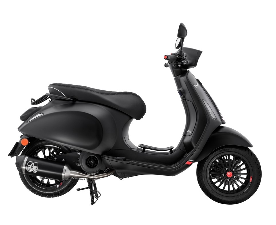 Velg voor/achter voor Vespa GTS/GTS Super/GTV/GT 60/GT/GT L 125-300cc, mat zwart
