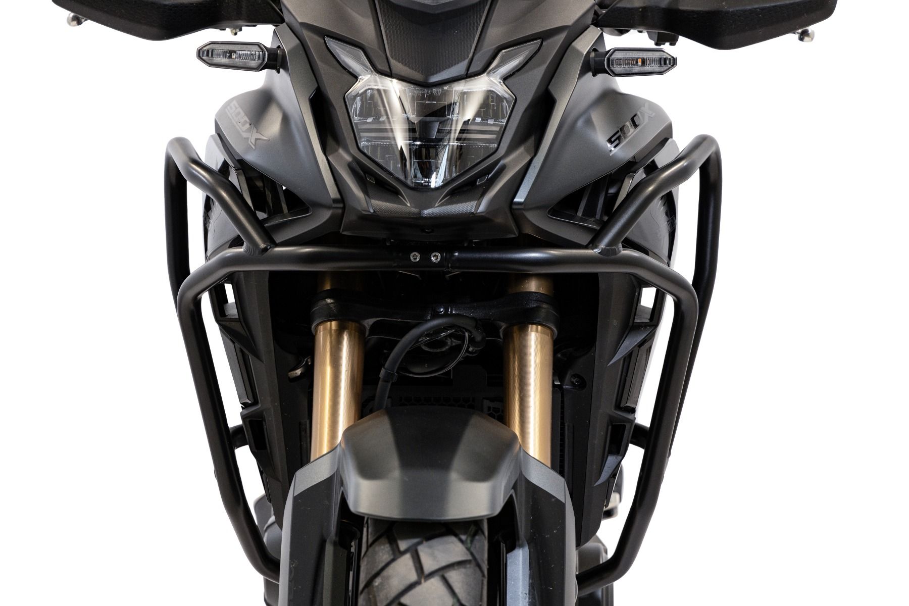 Aluminium valbeugel, bovenzijde voor Honda CB 500 X, zwart