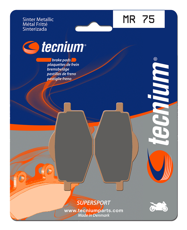 Tecnium Street Performance sintered metal brake pads - MR75