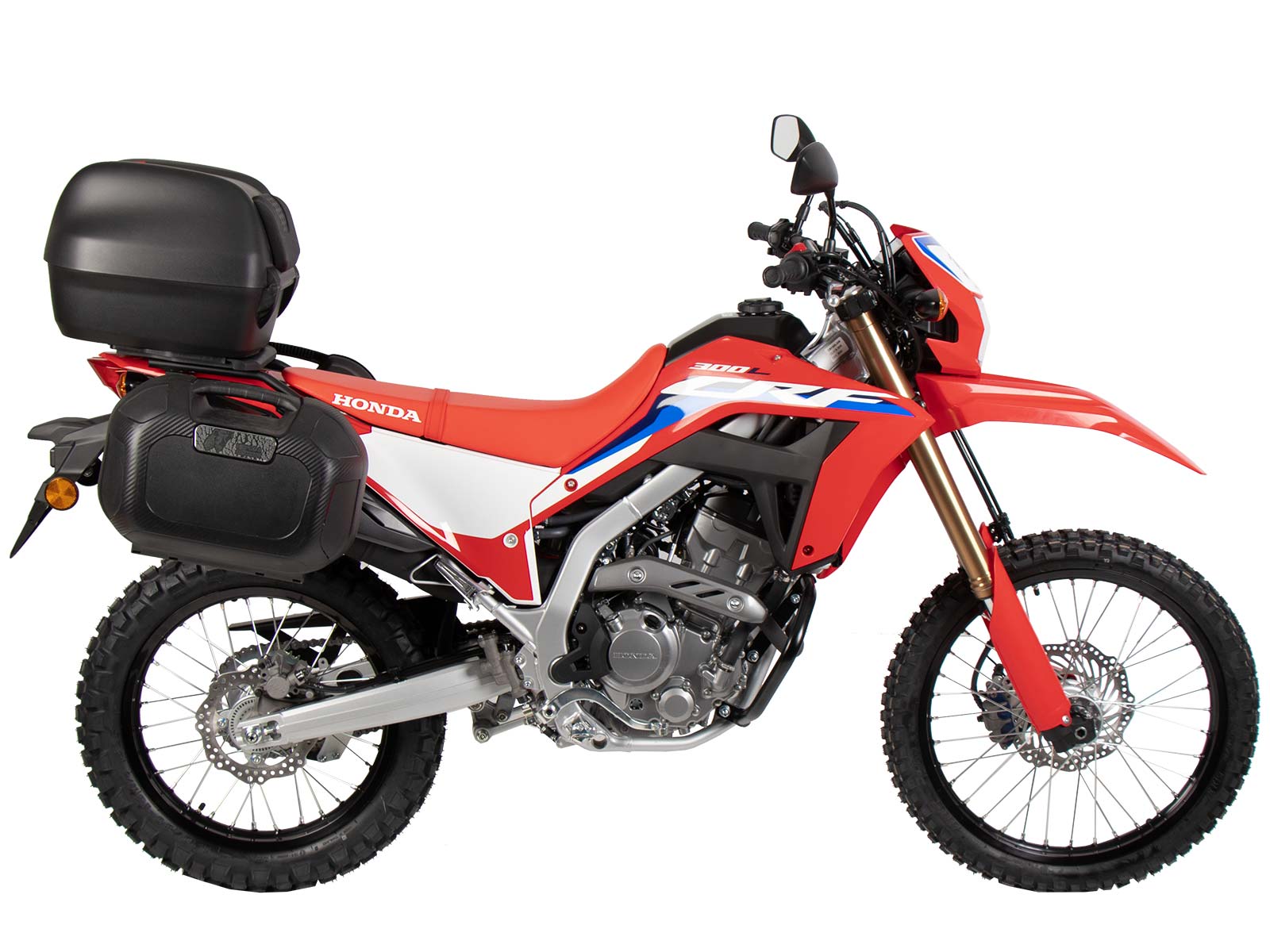 C-Bow Seitenträger schwarz für Honda CRF 300 Rally (21-) Hepco & Becker