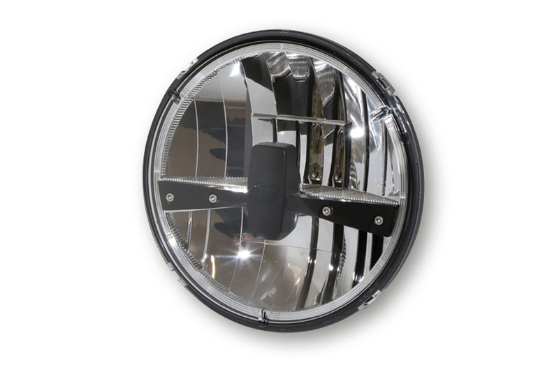 HIGHSIDER pro 7 Zoll Hauptscheinwerfereinsatz Typ 3 LED Schwarz E-Geprüft
