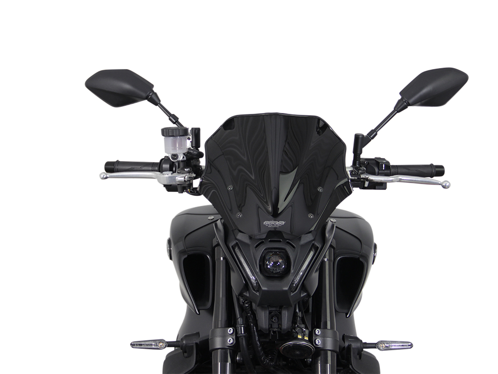 Ecran MRA Racing noir "NRN" pour MT-09 /SP 2021-2023