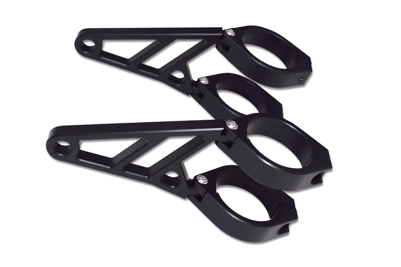 HIGHSIDER pro Kit porte-lampe, CNC, Pour 42-43 mm
