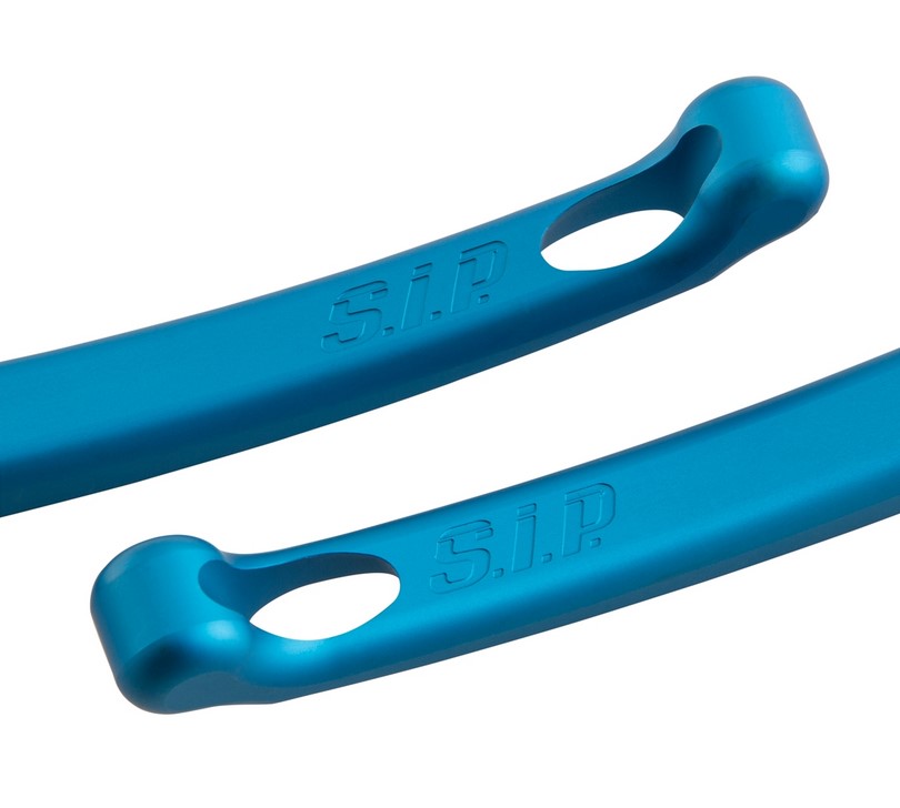 Sporthebel Set Bremse für Vespa, rechts und links, blau matt
