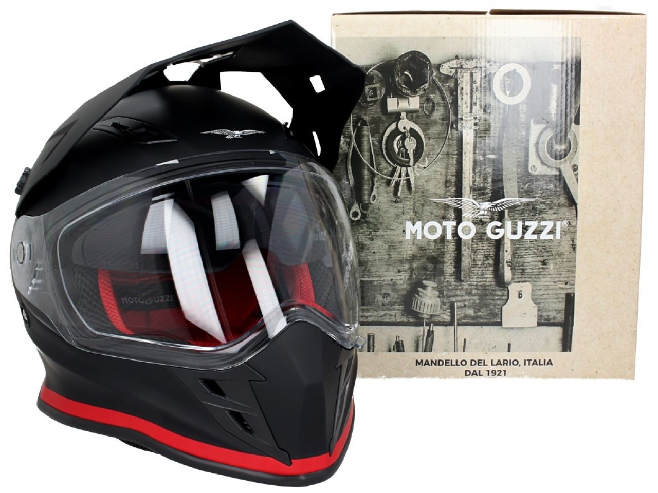 Moto Guzzi Adventure Touring Helm V85TT schwarz