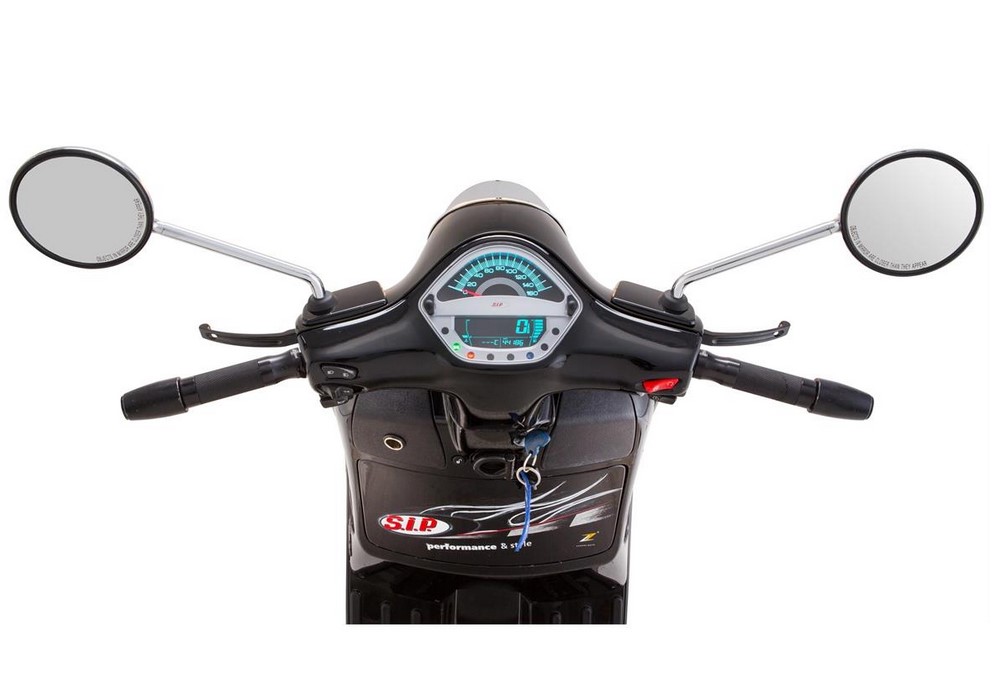 Drehzahlmesser/Tacho für Vespa GTS/​GTS Super 125-300ccm ('14-'16), silber