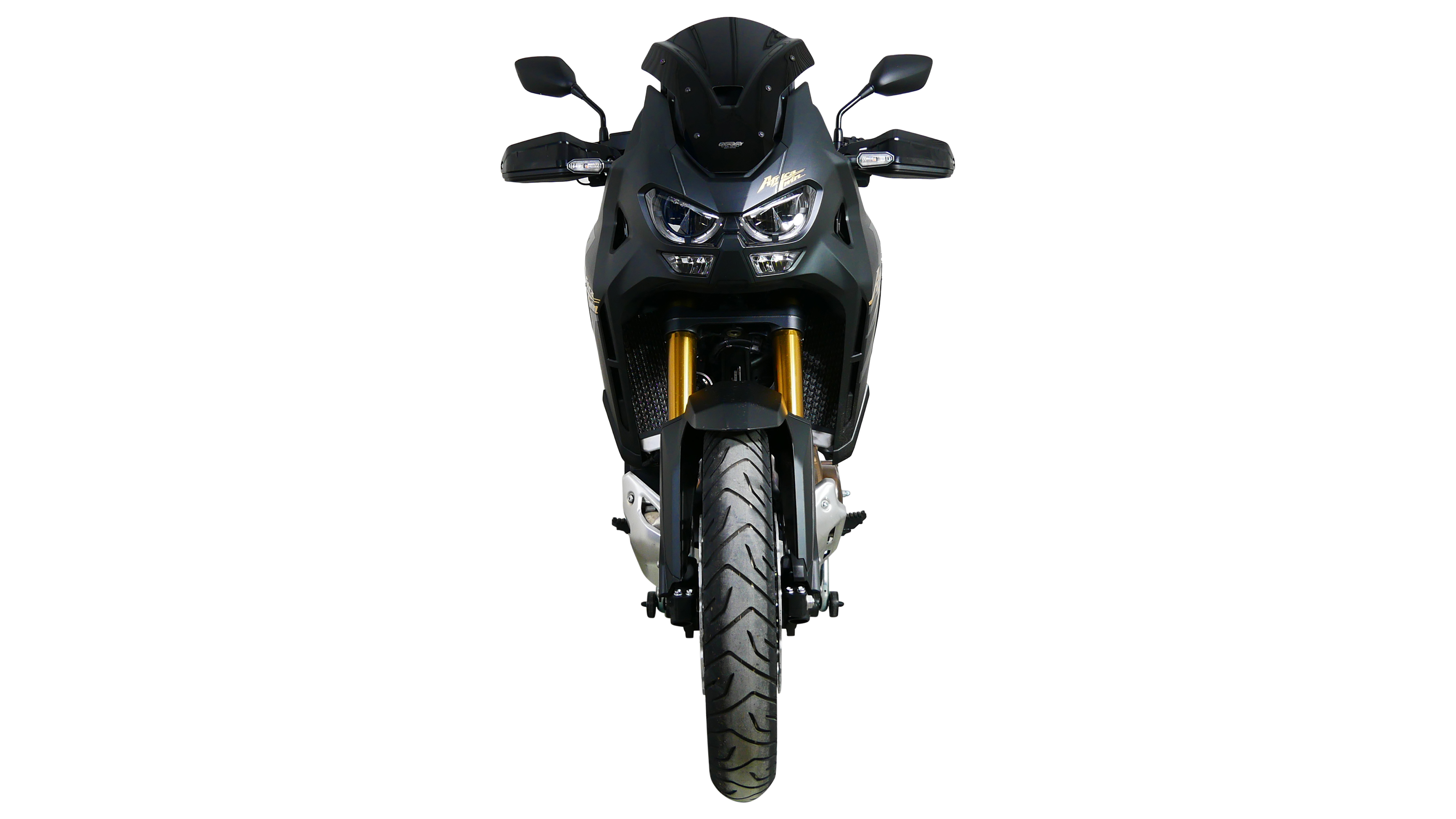 Sport windscherm MRA "SPM" zwart voor Honda CRF 1100 L Africa Twin Adventure Sports ES 2024-