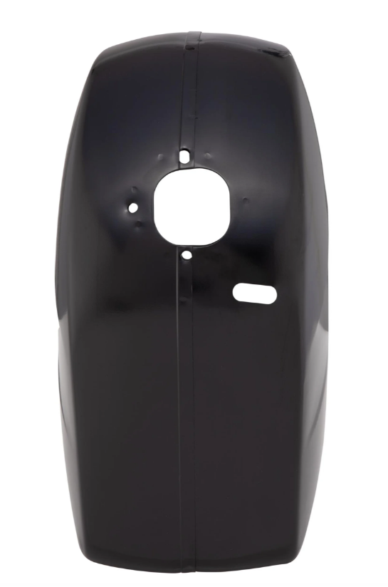 Kotflügel FA ITALIA für Vespa PX 80-200ccm, Metall, schwarz