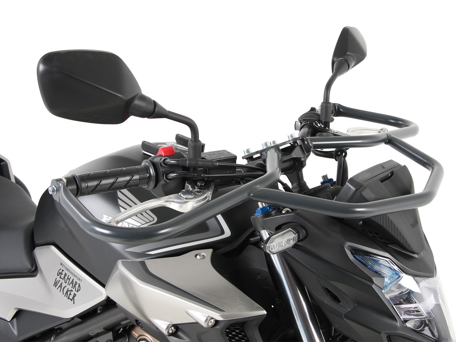 Voorbeschermbeugel antraciet voor Honda CB 500 F (19-23) Hepco & Becker